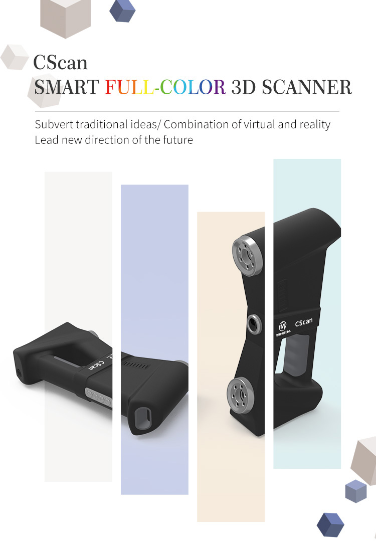 MINGDA CScan colorful handheld portable 3d Scanner(图1)